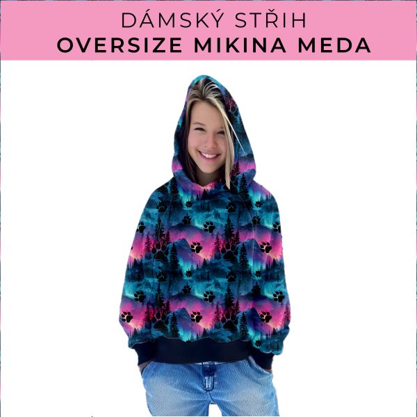 Dámský střih - mikina Meda