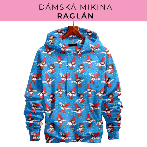 DÁMSKÝ střih - mikina raglán