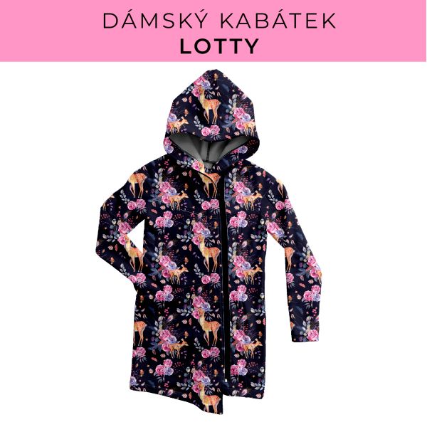 DÁMSKÝ střih - Kabátek Lotty