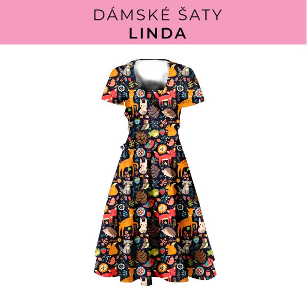 DÁMSKÝ střih - šaty Linda