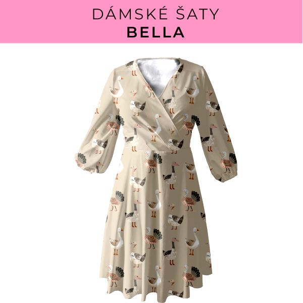 DÁMSKÝ střih - šaty Bella