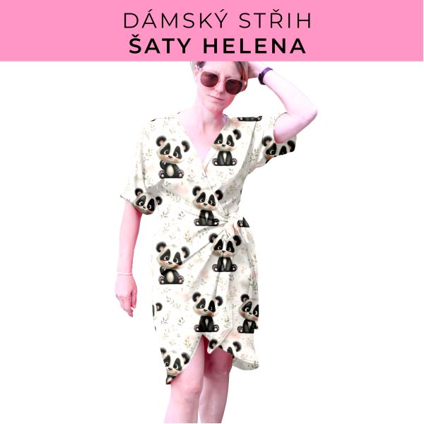 Dámský střih na šaty  Helena