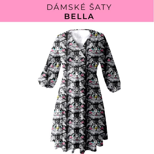 DÁMSKÝ střih - šaty Bella