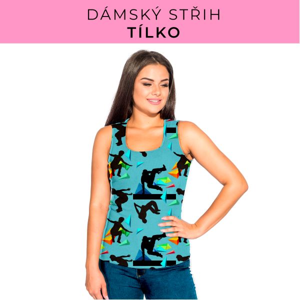DÁMSKÝ střih - Tílko a kalhoty 