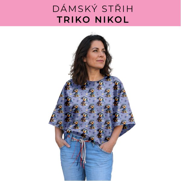 Dámský střih -  triko Nikol