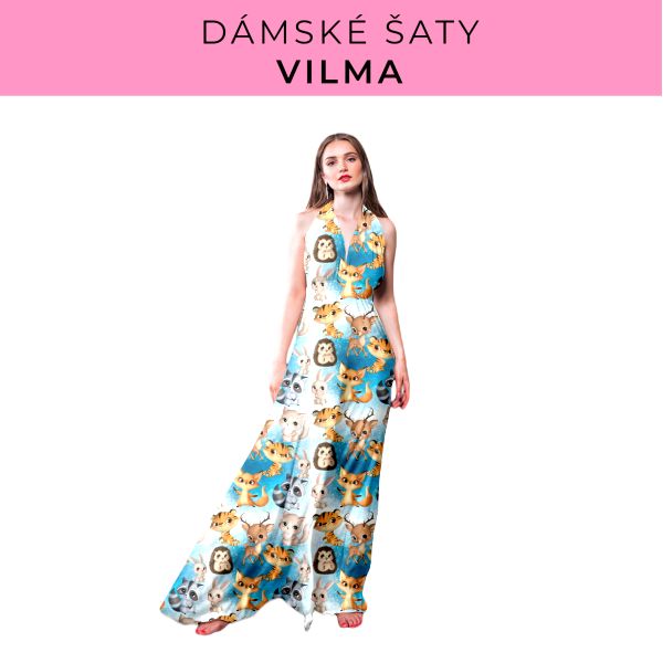DÁMSKÝ střih - šaty Vilma