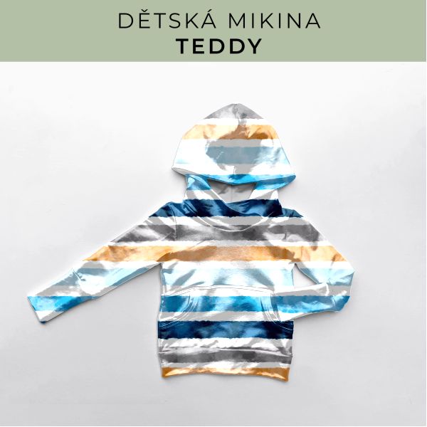 DĚTSKÝ střih - Mikina Teddy