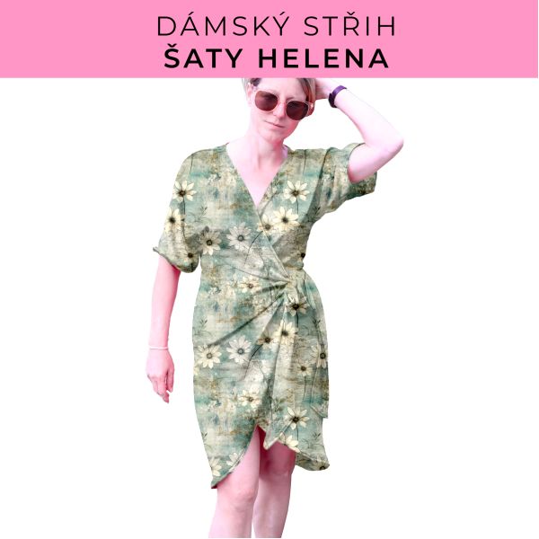 Dámský střih na šaty  Helena