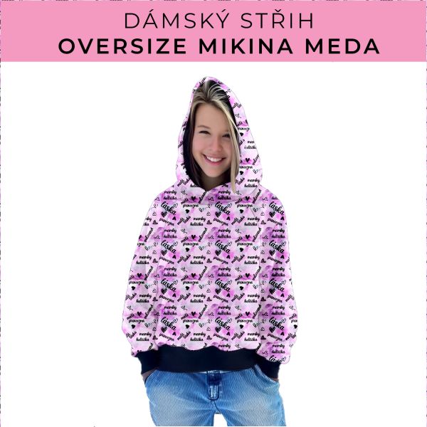 Dámský střih - mikina Meda