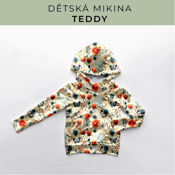 DĚTSKÝ střih - Mikina Teddy
