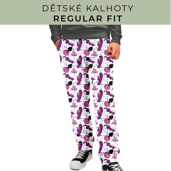 DĚTSKÝ STŘIH - Kalhoty Regular fit