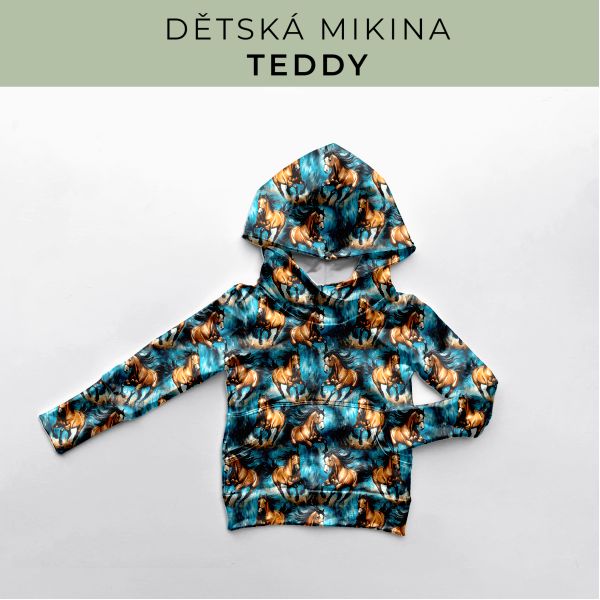 DĚTSKÝ střih - Mikina Teddy