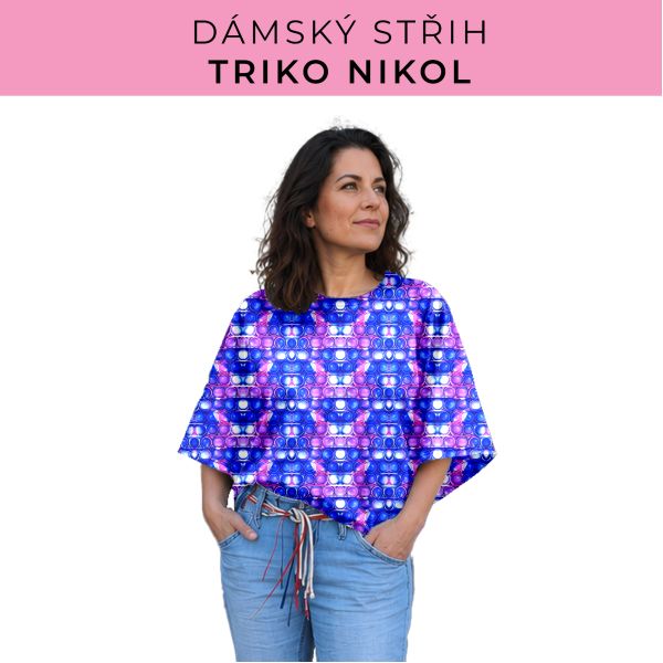 Dámský střih -  triko Nikol