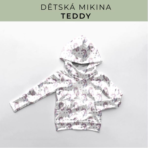 DĚTSKÝ střih - Mikina Teddy