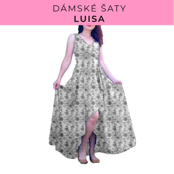 DÁMSKÝ střih - šaty Luisa