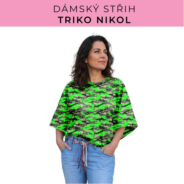 Dámský střih -  triko Nikol