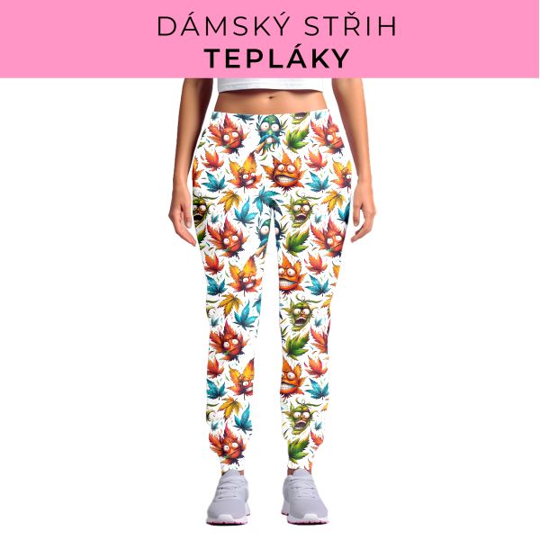 DÁMSKÝ střih - tepláky