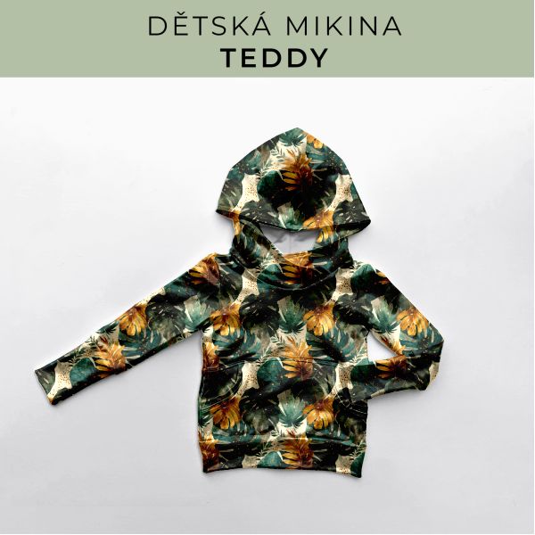 DĚTSKÝ střih - Mikina Teddy