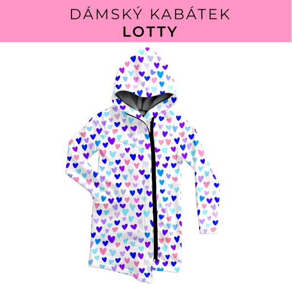 DÁMSKÝ střih - Kabátek Lotty
