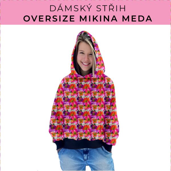 Dámský střih - mikina Meda