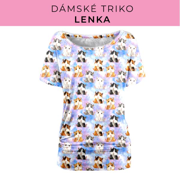 DÁMSKÝ střih - Triko Lenka