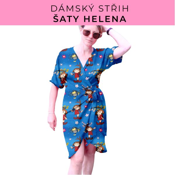 Dámský střih na šaty  Helena