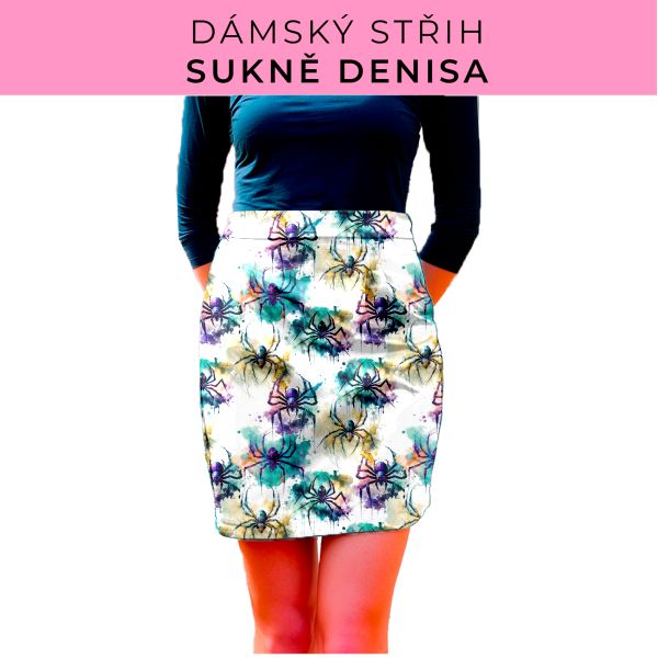 Dámský střih - Dámská sukně Denisa