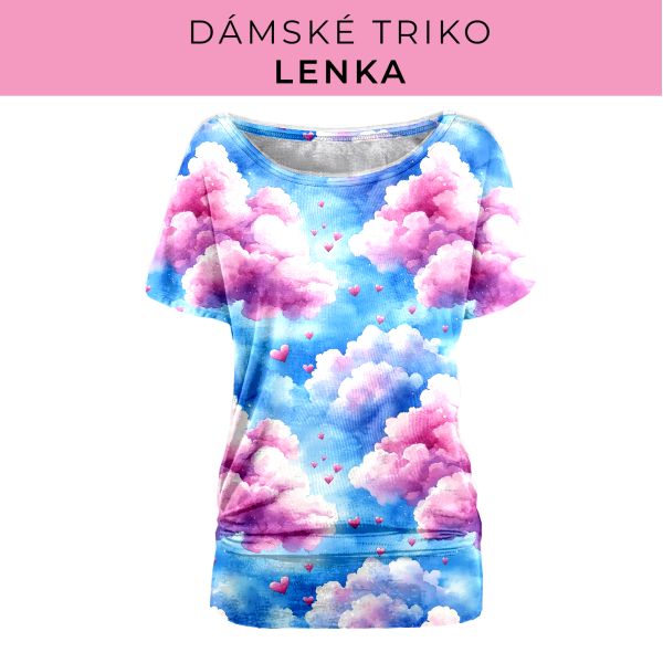 DÁMSKÝ střih - Triko Lenka