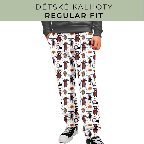 DĚTSKÝ STŘIH - Kalhoty Regular fit