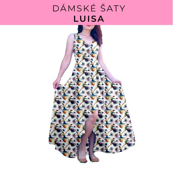 DÁMSKÝ střih - šaty Luisa