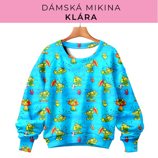 DÁMSKÝ střih - mikina Klára