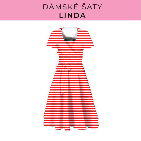 DÁMSKÝ střih - šaty Linda