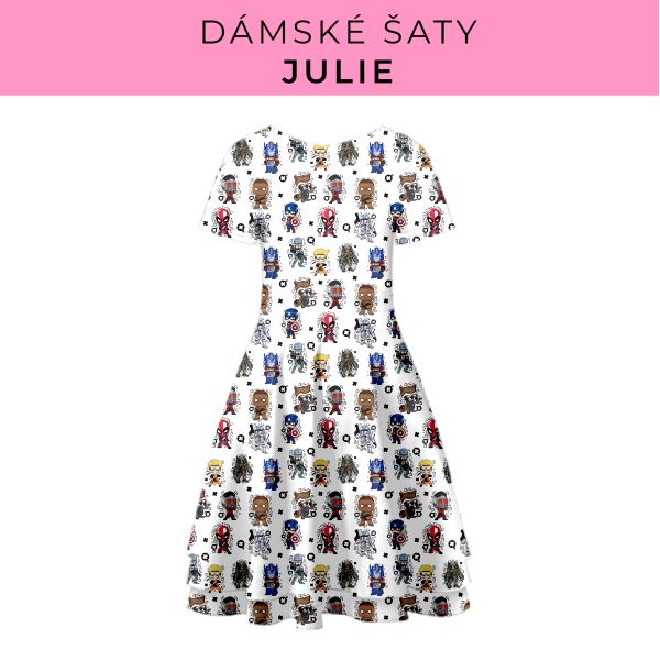 DÁMSKÝ střih - šaty julie
