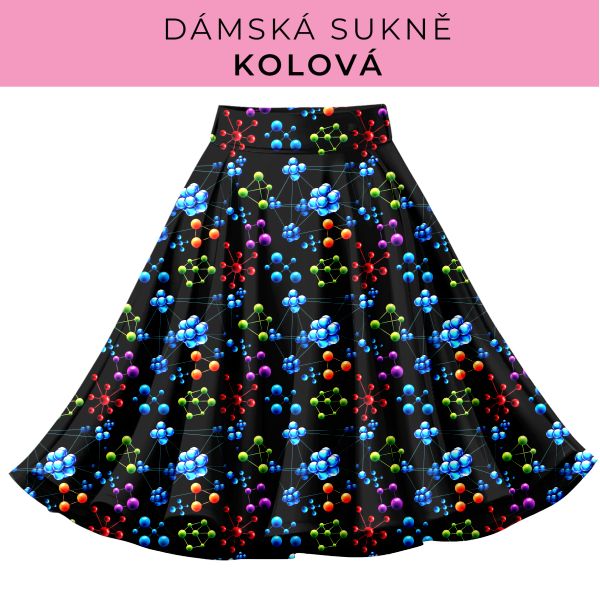 DÁMSKÝ střih - Kolová sukně