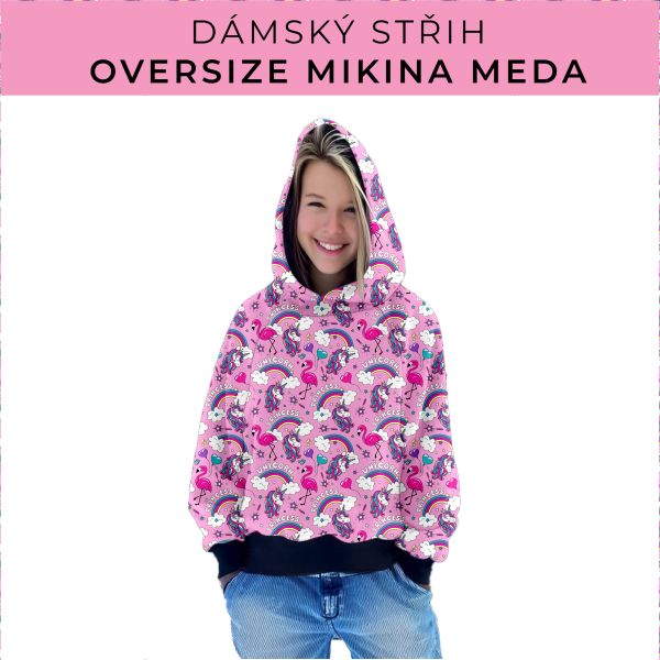 Dámský střih - mikina Meda
