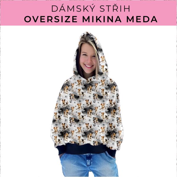 Dámský střih - mikina Meda