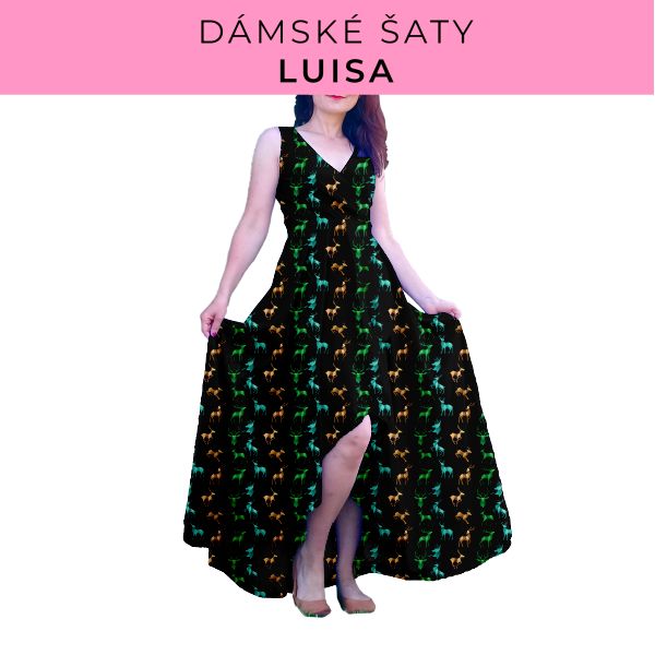 DÁMSKÝ střih - šaty Luisa