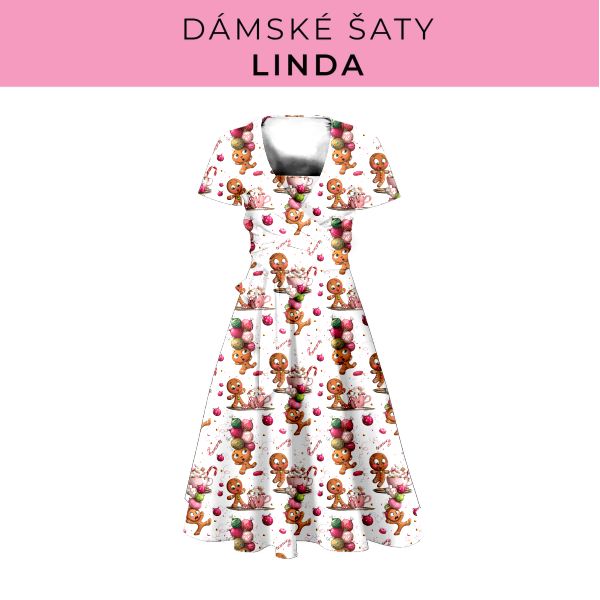 DÁMSKÝ střih - šaty Linda