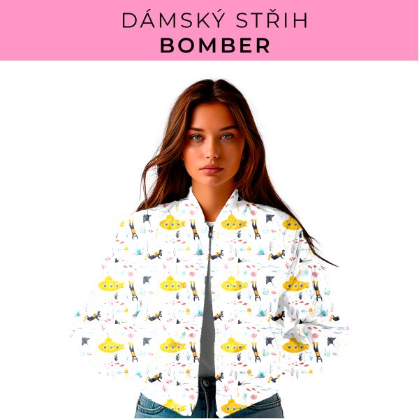 DÁMSKÝ střih - Bomber