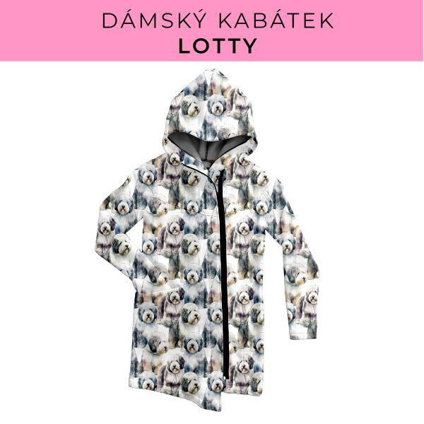 DÁMSKÝ střih - Kabátek Lotty