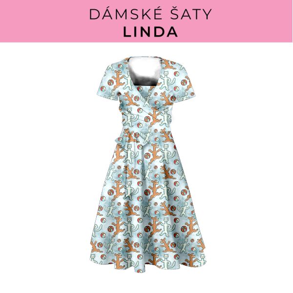 DÁMSKÝ střih - šaty Linda