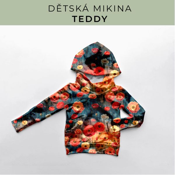 DĚTSKÝ střih - Mikina Teddy