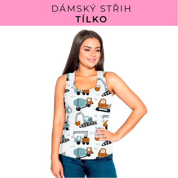 DÁMSKÝ střih - Tílko a kalhoty 