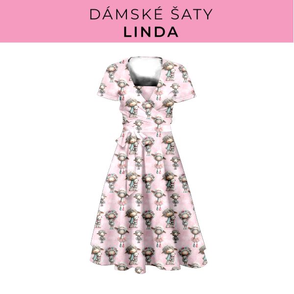DÁMSKÝ střih - šaty Linda