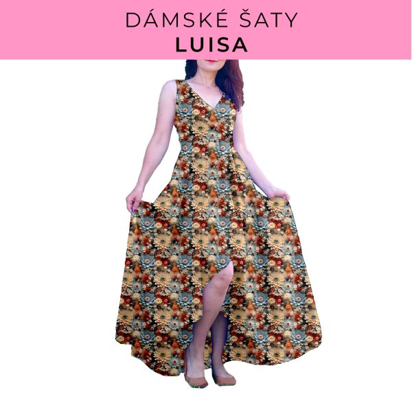 DÁMSKÝ střih - šaty Luisa