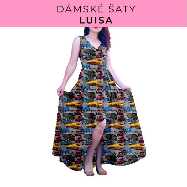 DÁMSKÝ střih - šaty Luisa
