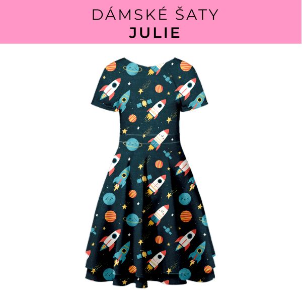 DÁMSKÝ střih - šaty julie