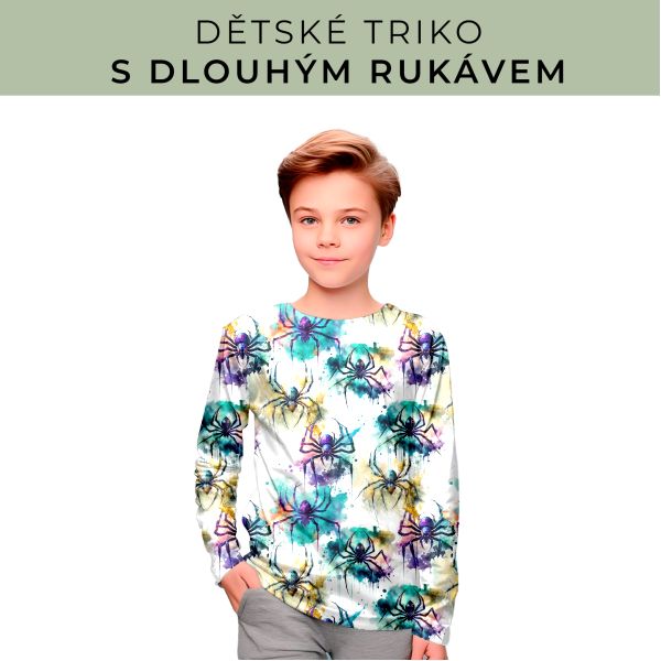 DĚTSKÝ střih - triko dlouhý rukáv