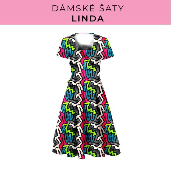 DÁMSKÝ střih - šaty Linda