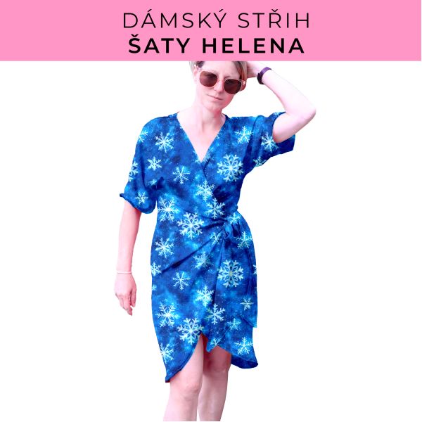 Dámský střih na šaty  Helena